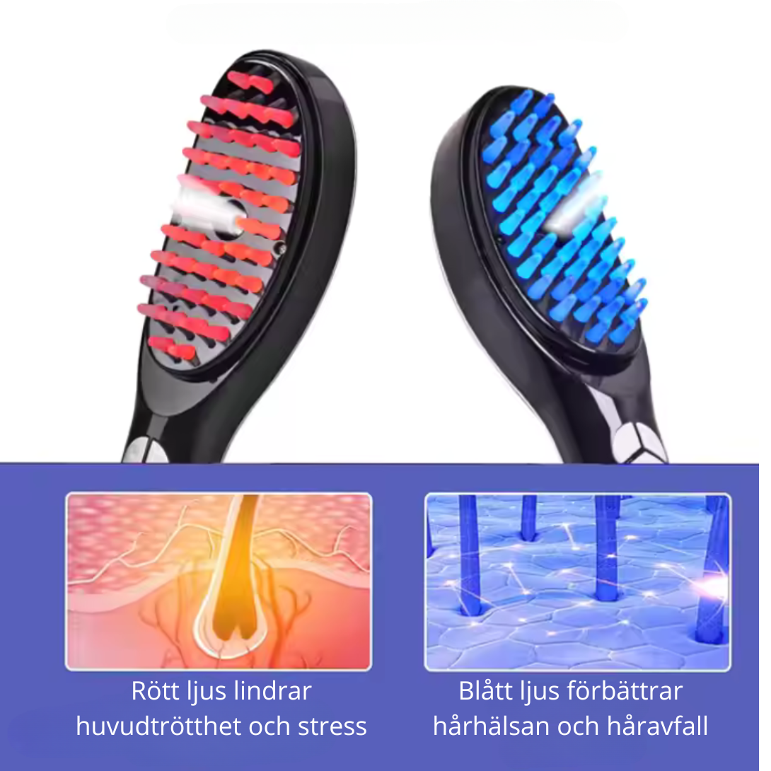 GlowScalp Pro - Innovativ Hårmassagerare För Friskt Hår