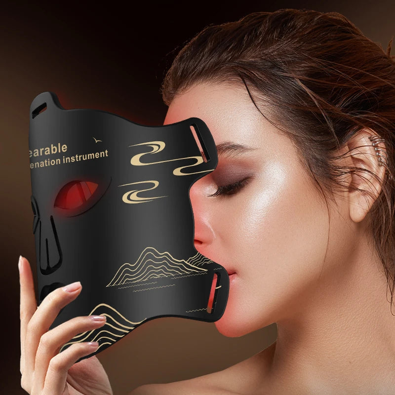 GlowTech-LED Mask för Hudvård och Ljusterapi