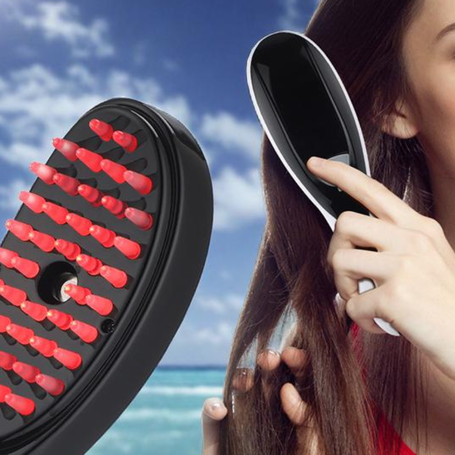 GlowScalp Pro - Innovativ Hårmassagerare För Friskt Hår